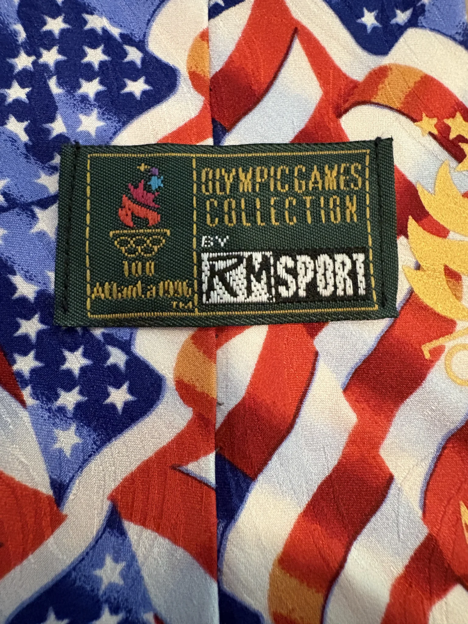 Image for RM Sport – Cravate Olympic Games Collection Atlanta 1996