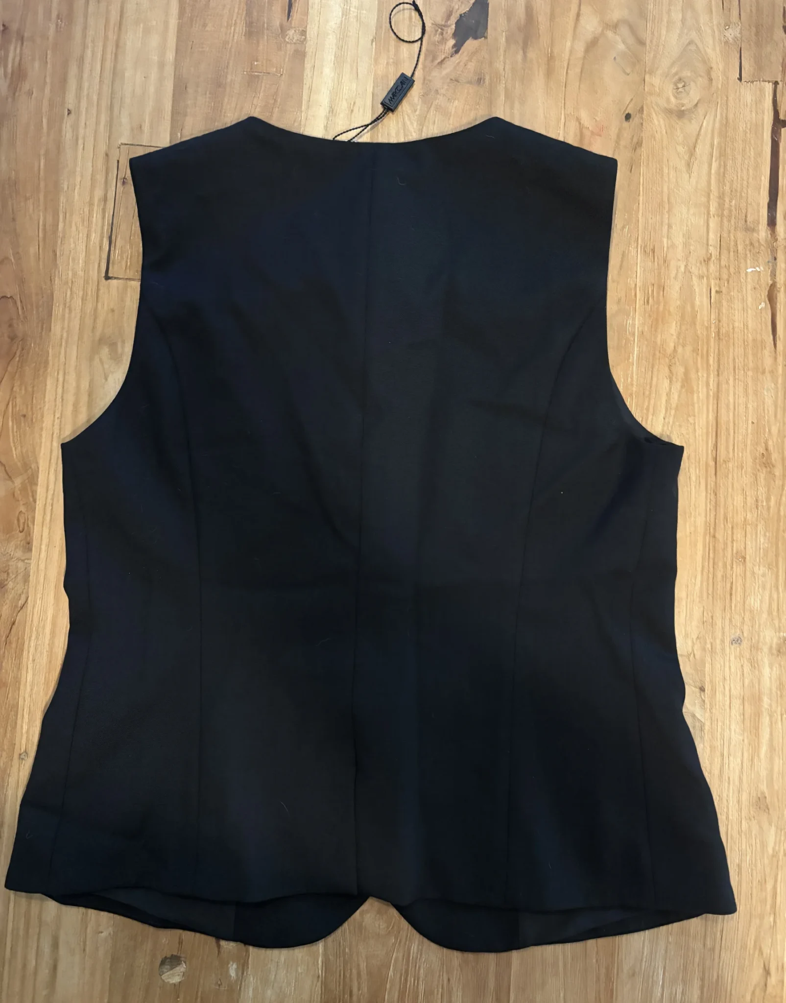 Image for Marc Cain Glam – veste sans manches noire – Taille N4