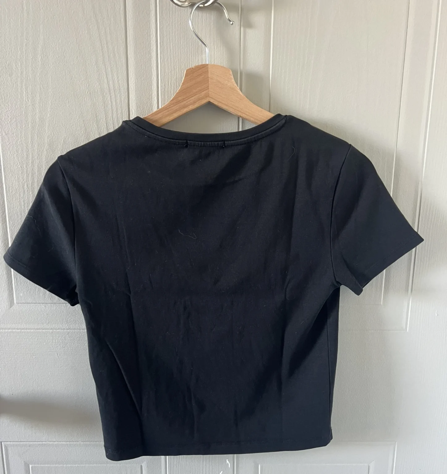 Image for T-shirt moulant noir