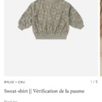 Thumbnail for Sweat-shirt Rylee & Cru, 3 ans