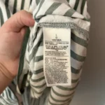 Thumbnail for Chemise verte et blanche rayée