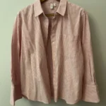Featured thumbnail for Chemise rayée rose et blanc