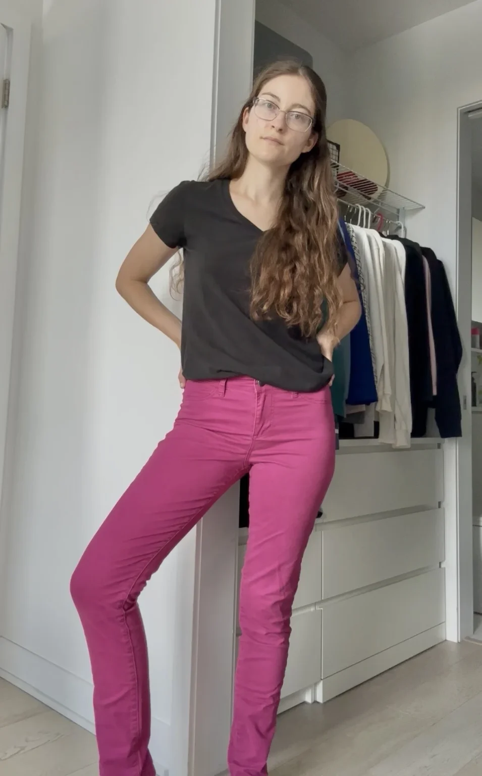 Featured image for Pantalon fushia Calvin Klein