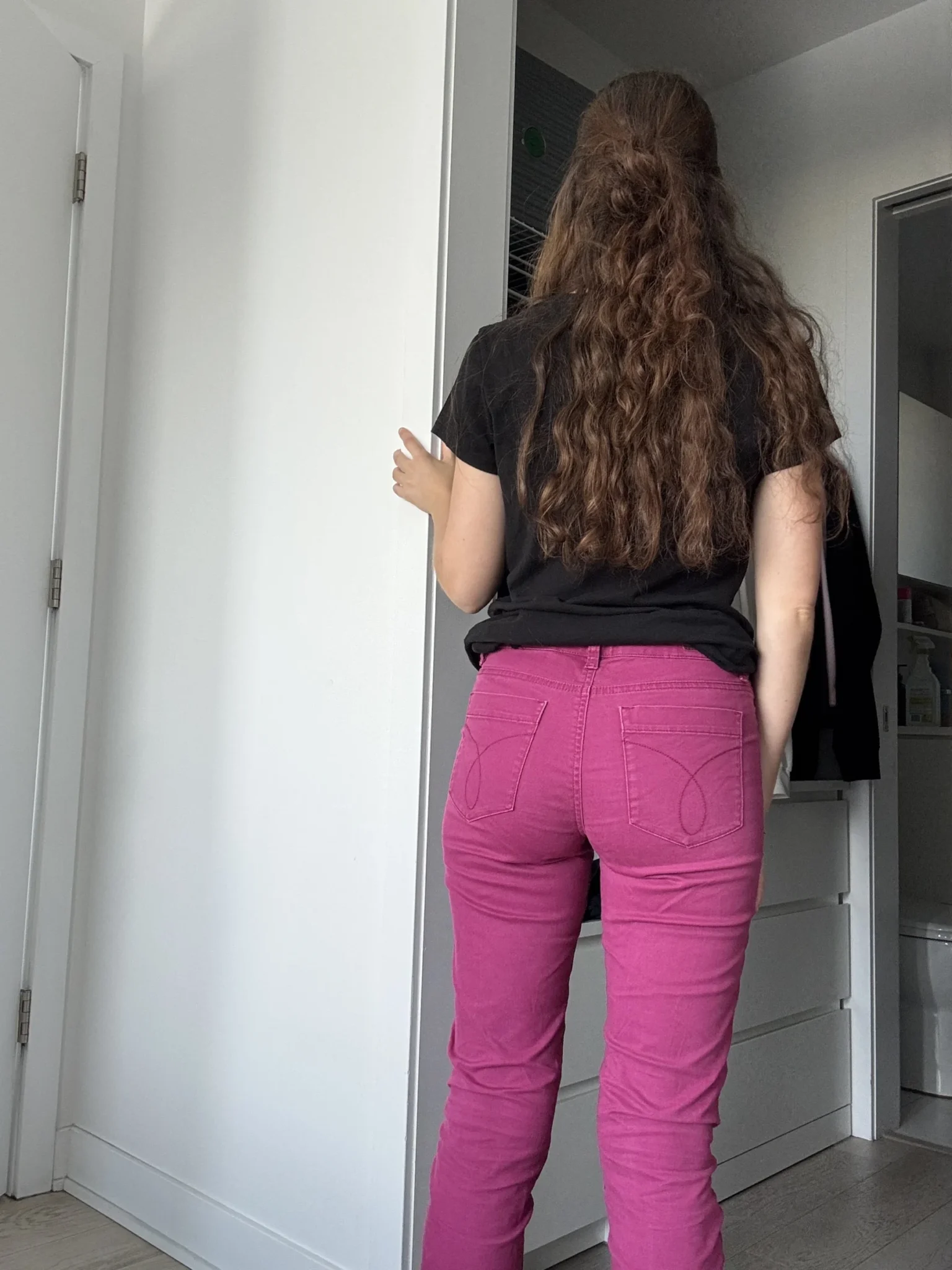 Image for Pantalon fushia Calvin Klein