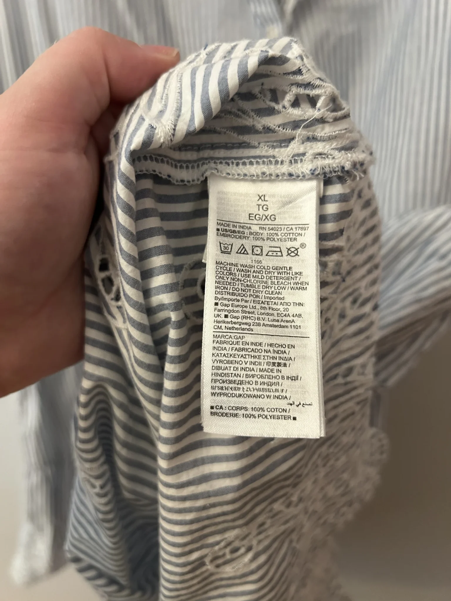Image for Robe broderie anglaise