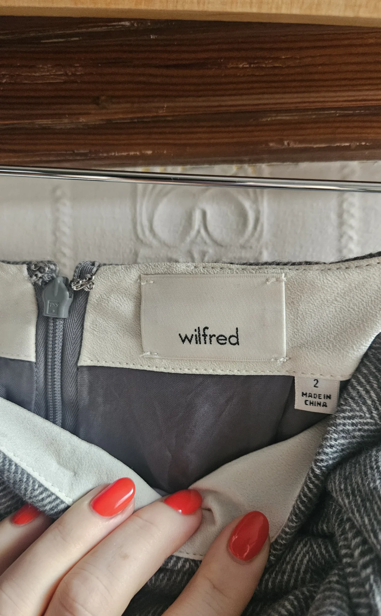 Image for 🌷Wrap mini skirt – Aritzia