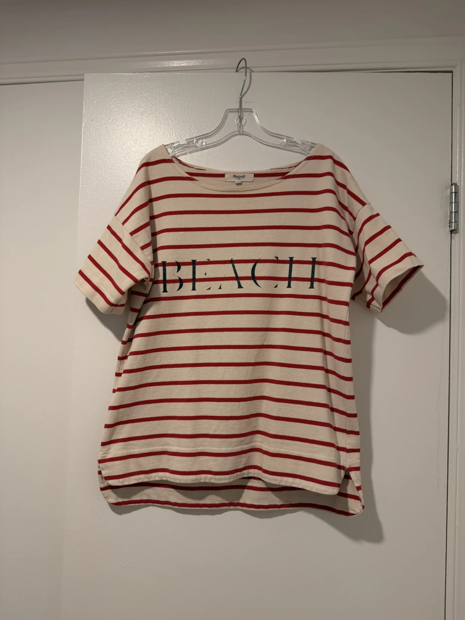 Featured image for Madewell straight-fit T-shirt in heavy cotton