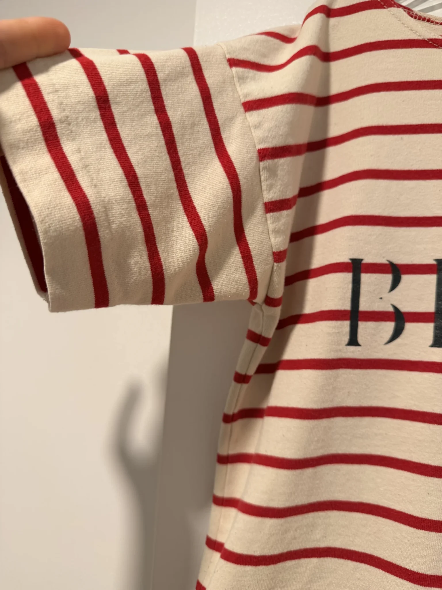 Image for Madewell straight-fit T-shirt in heavy cotton