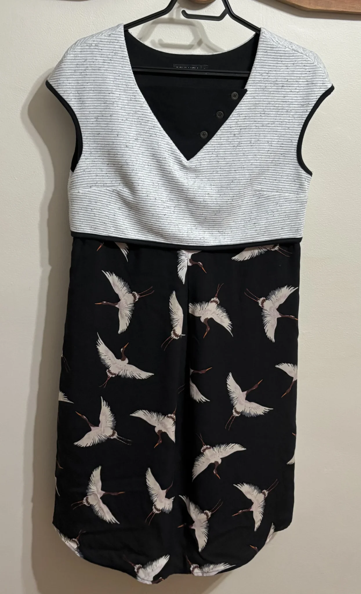 Featured image for Robe avec motifs d’héron - Cokluch - S