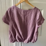 Thumbnail for Crop top en lin
