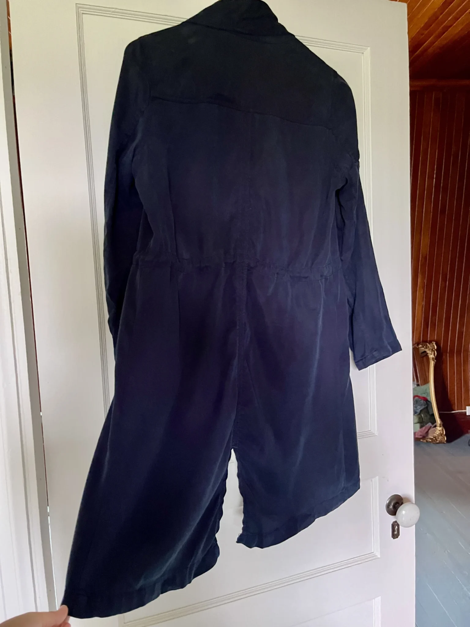 Image for Veste longue 100% tencel
