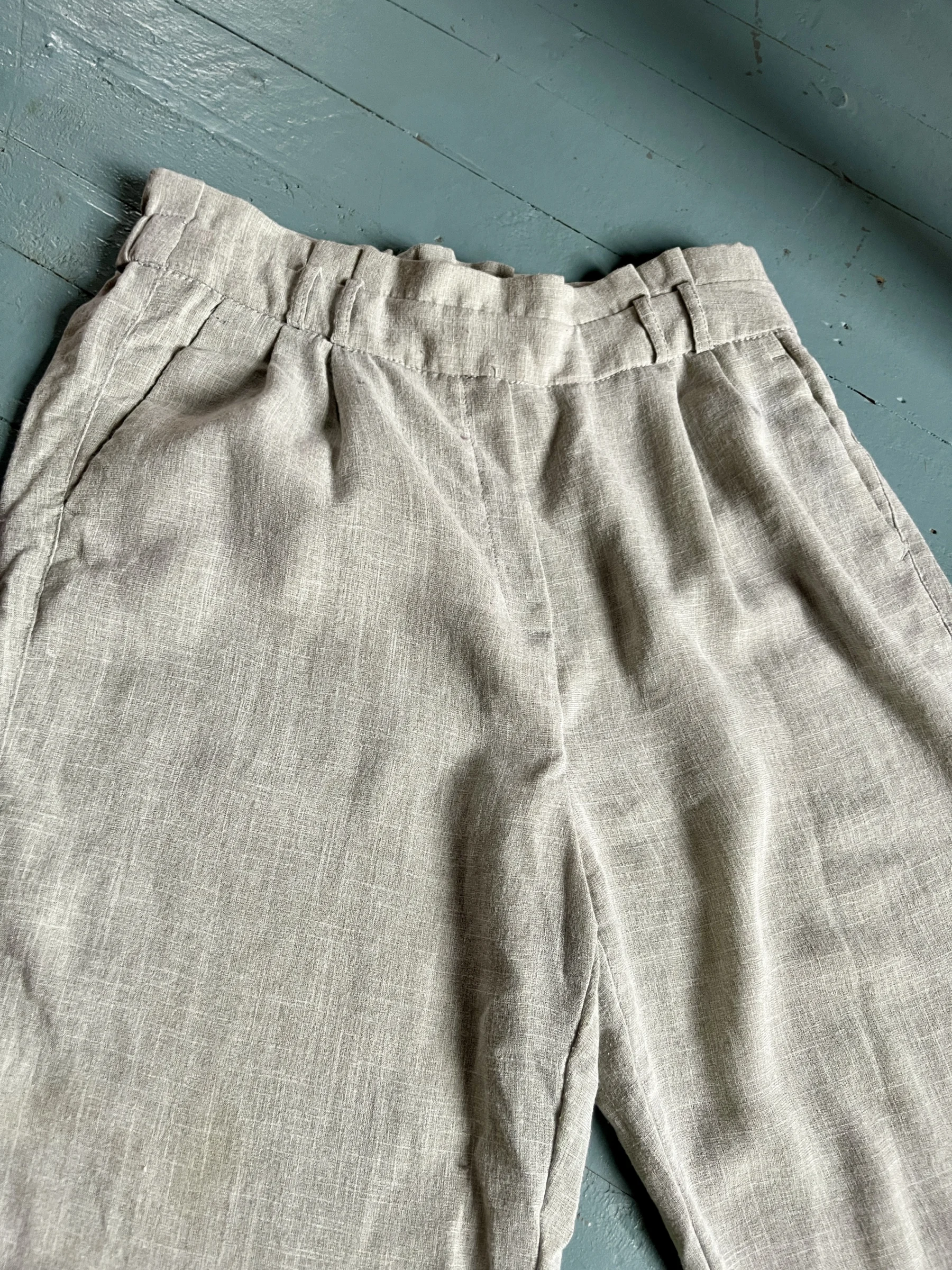 Pantalon effet lin Dynamite seconde main