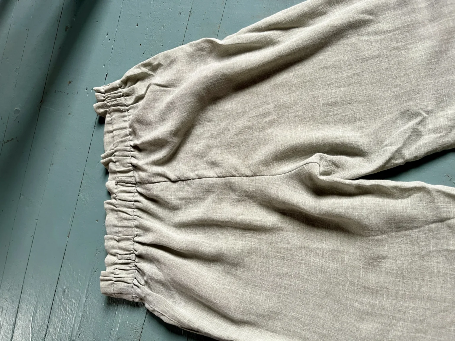 Image for Pantalon effet lin