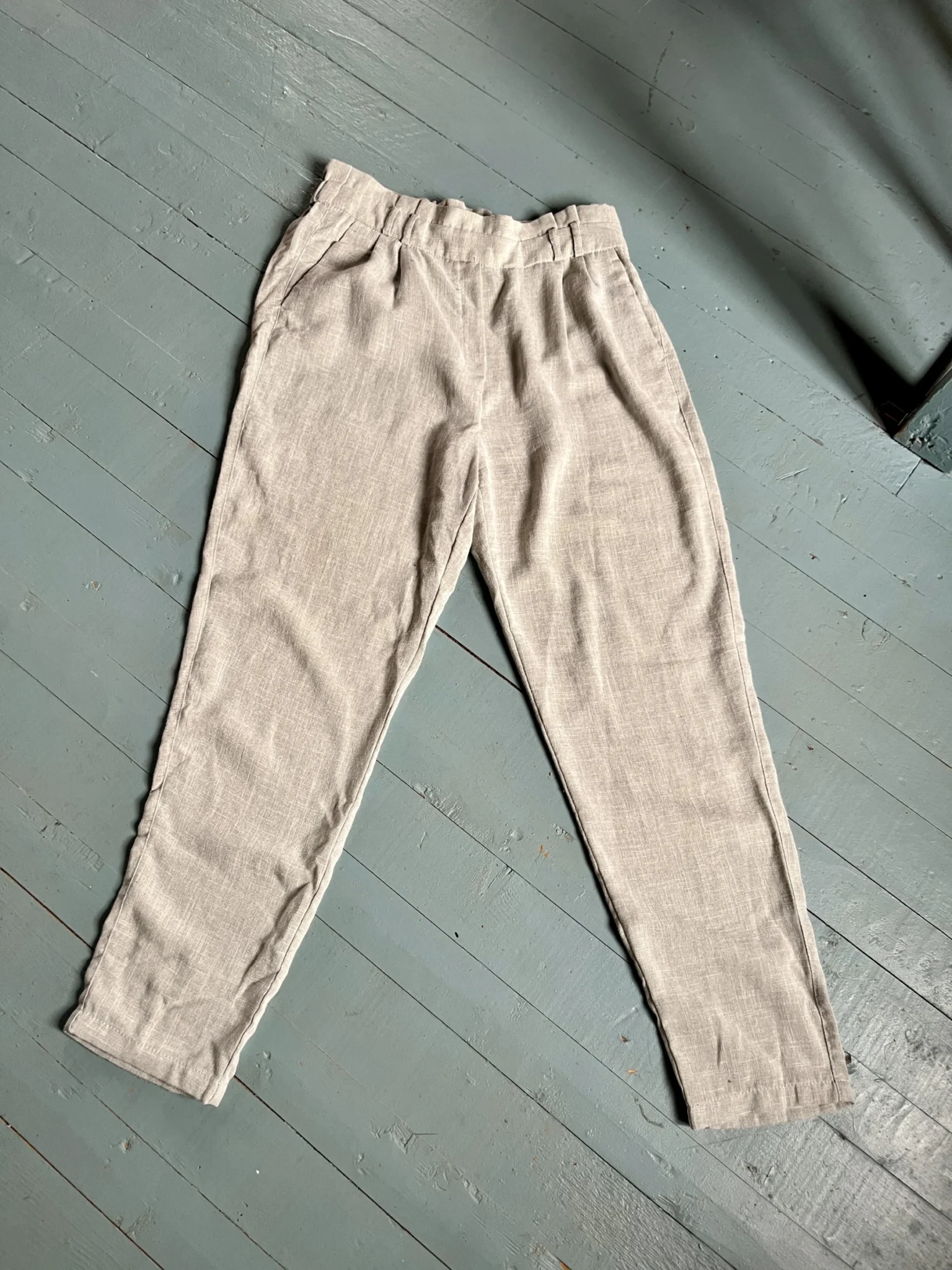 Image for Pantalon effet lin