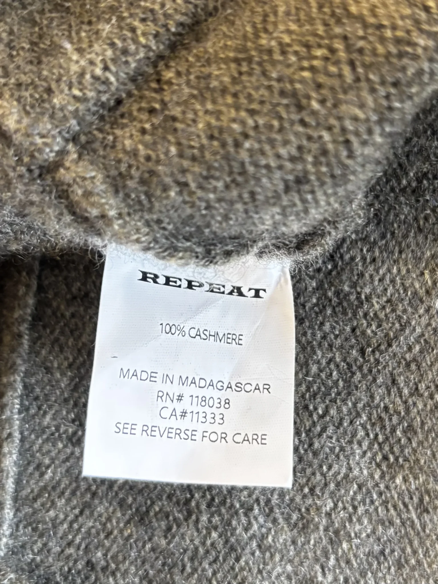 Image for ♥️REPEAT 100% cashmere cardigan