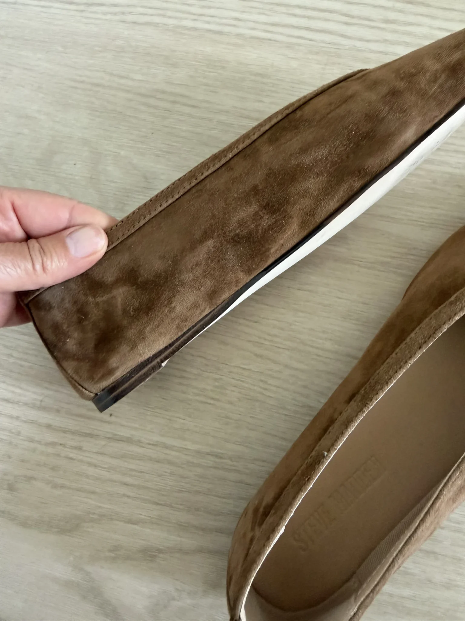 Image for Ballerines suède Steve Madden - brun clair
