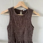 Featured thumbnail for Top smocké marron
