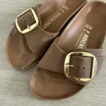 Thumbnail for Birkenstock Madrid Big Buckle - Cognac