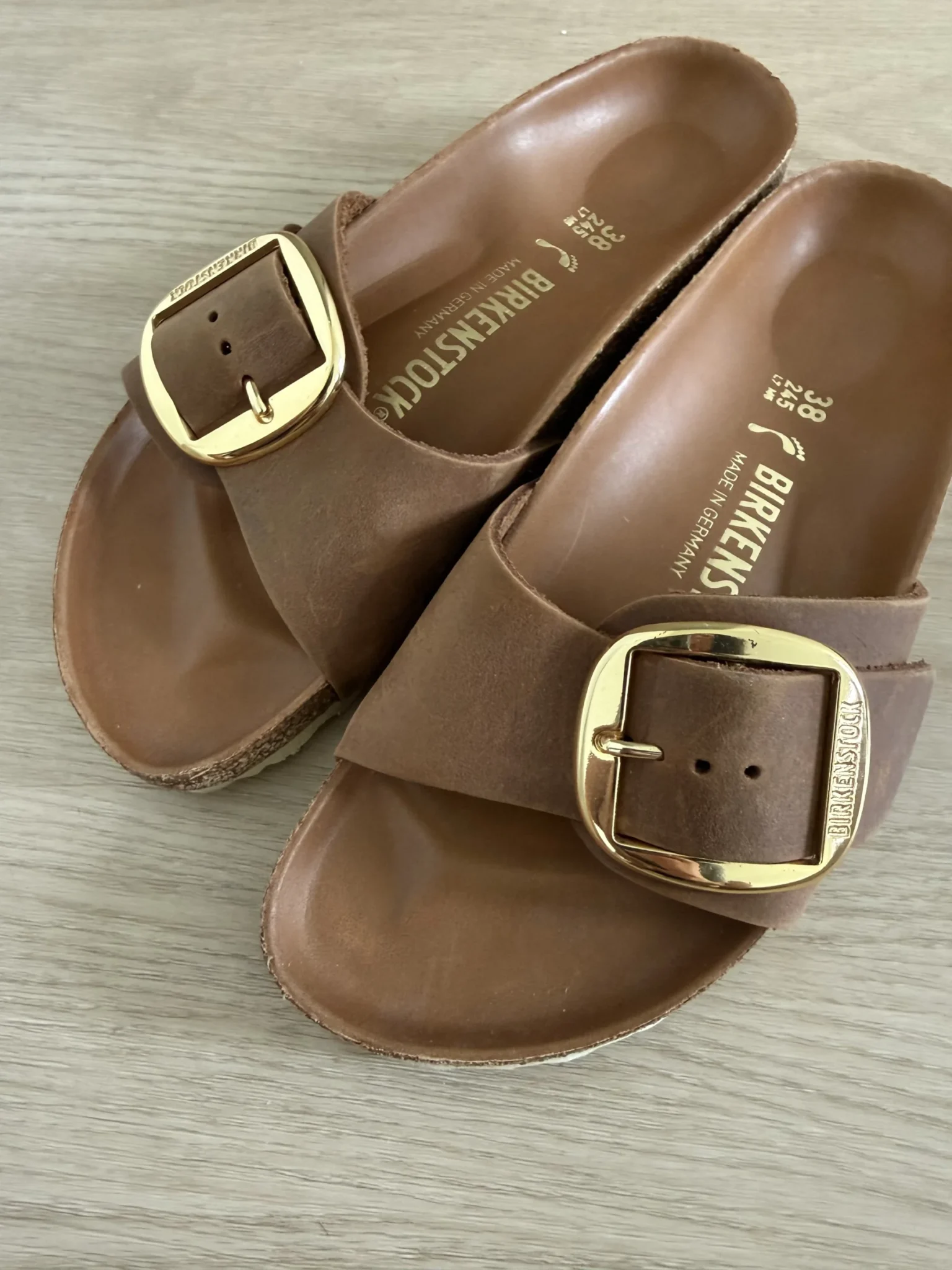 Image for Birkenstock Madrid Big Buckle - Cognac