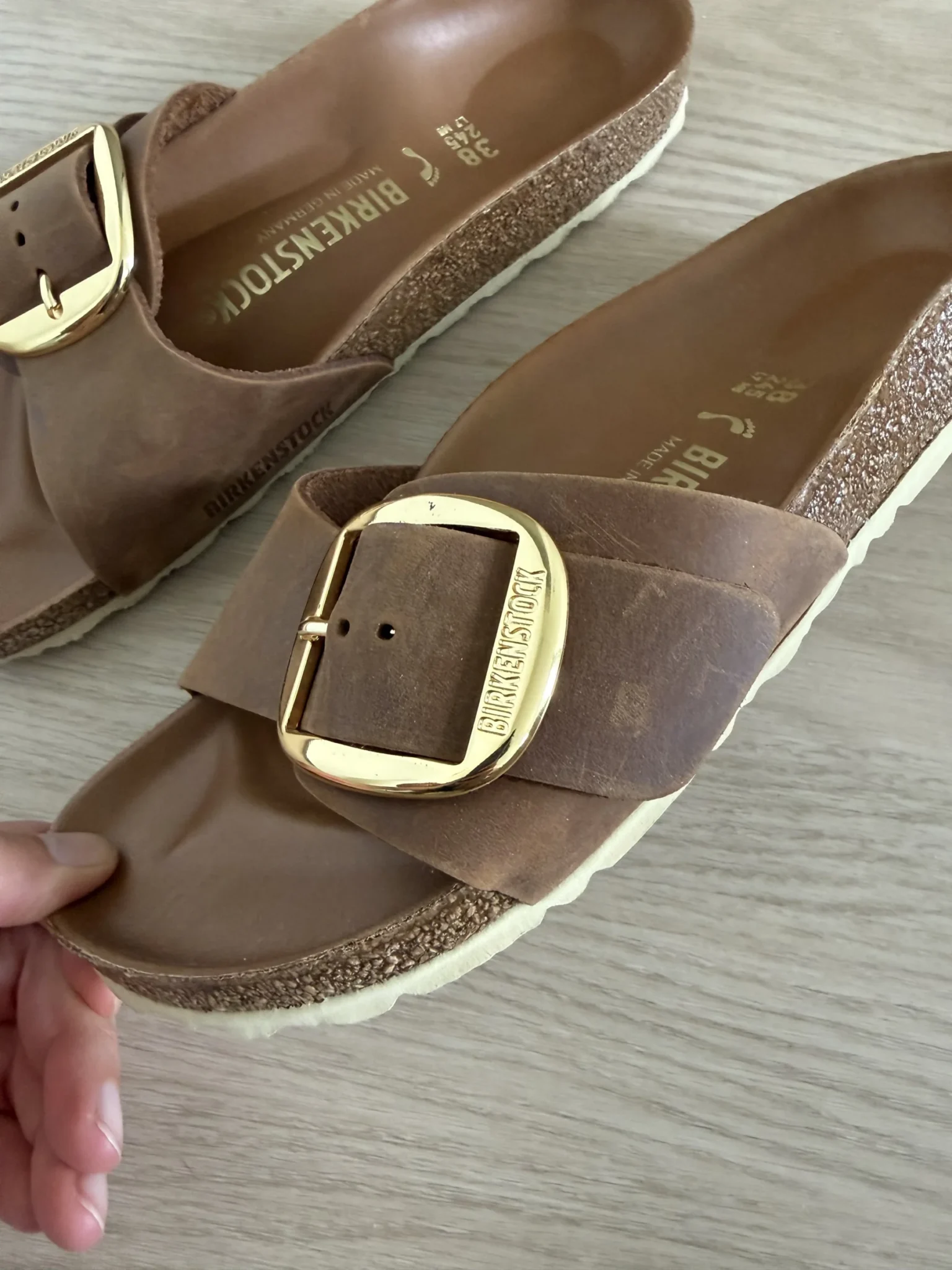 Image for Birkenstock Madrid Big Buckle - Cognac