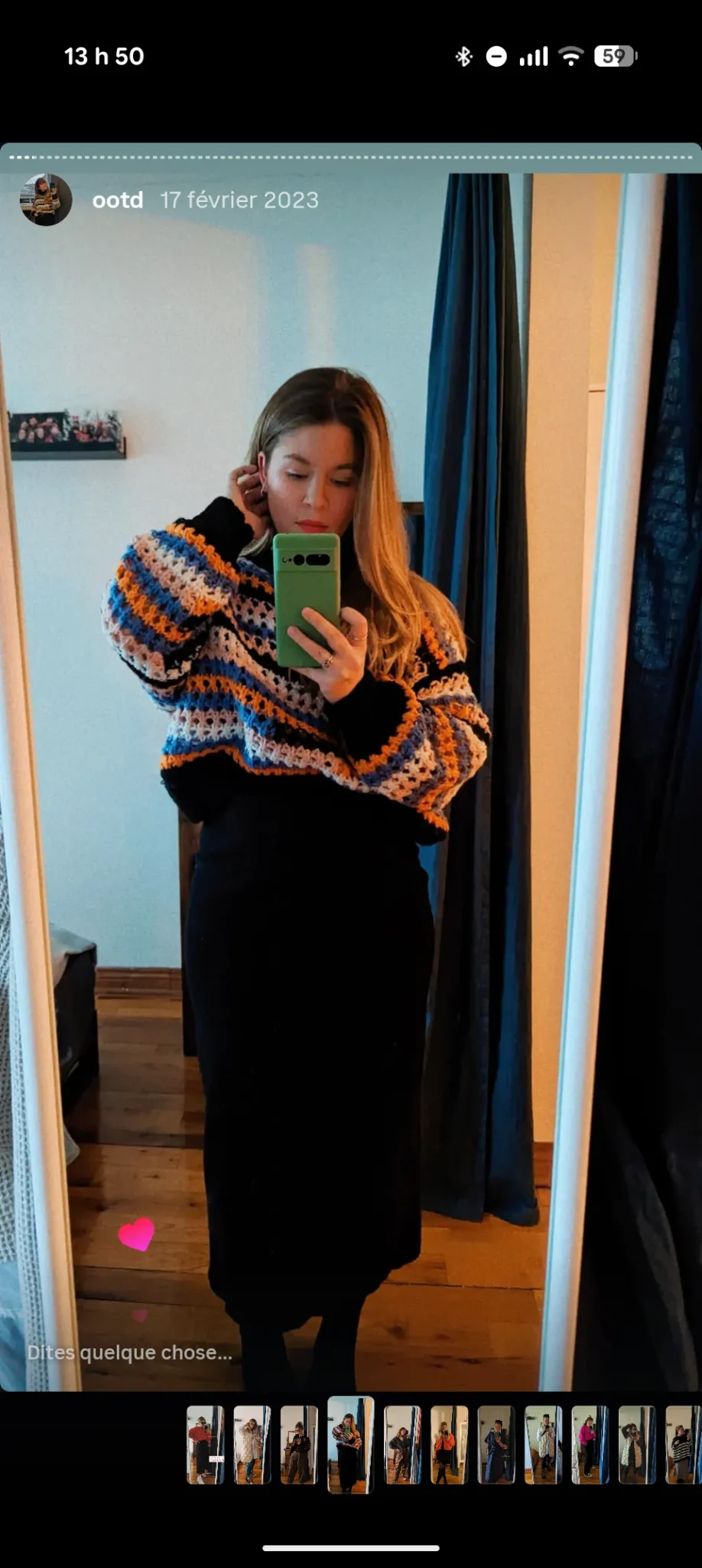 Image for Jupe noir Zara S
