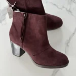 Featured thumbnail for New ✨ - Burgundy ankle boots