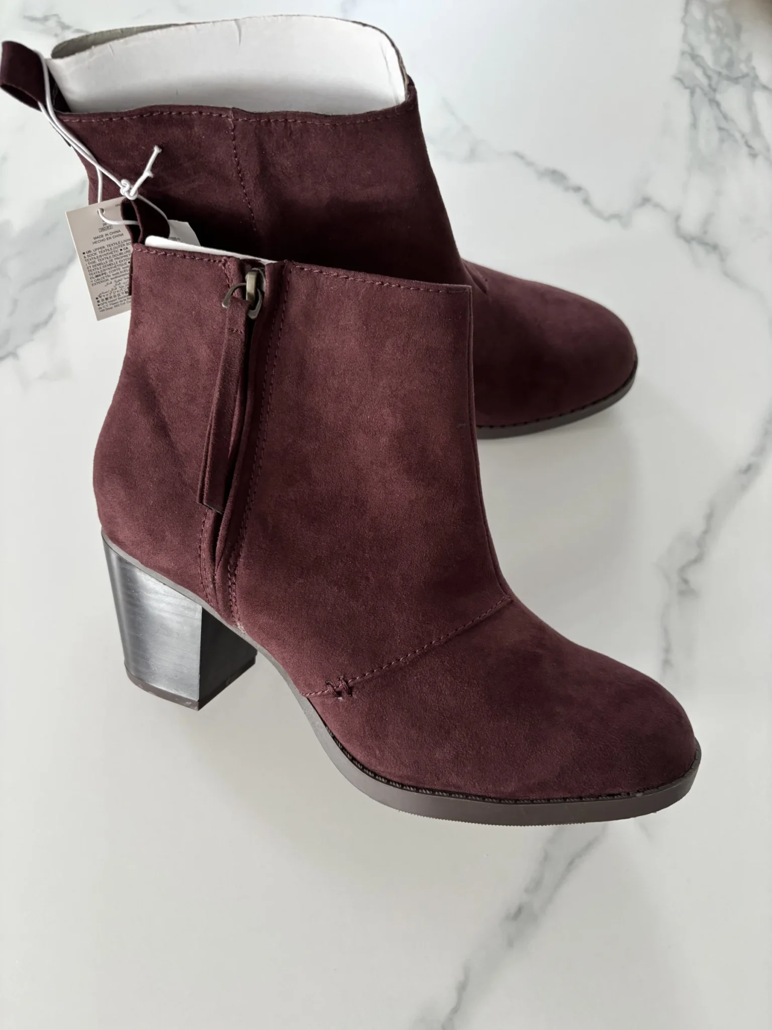 Featured image for New ✨ - Burgundy ankle boots