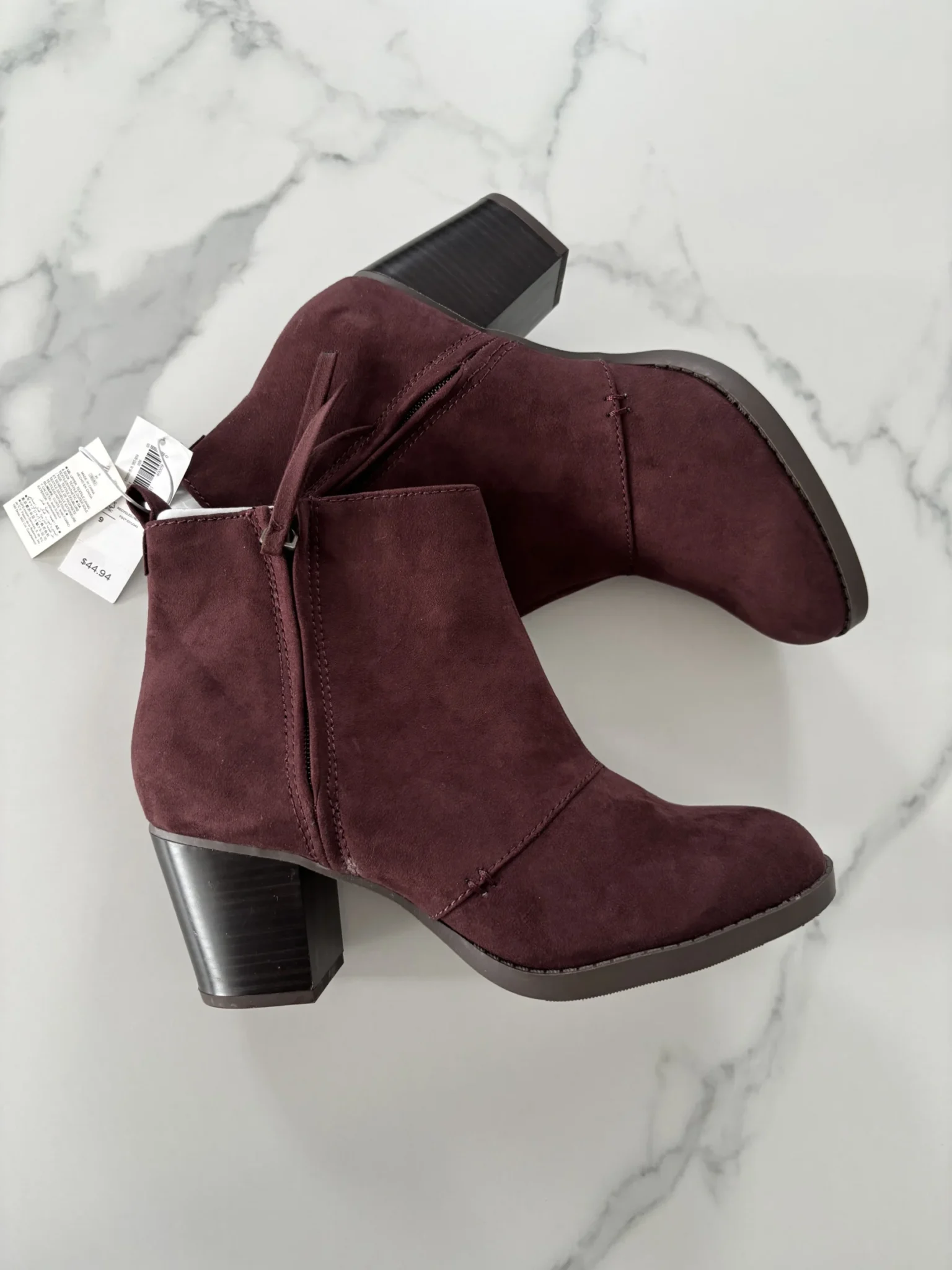 Image for New ✨ - Burgundy ankle boots