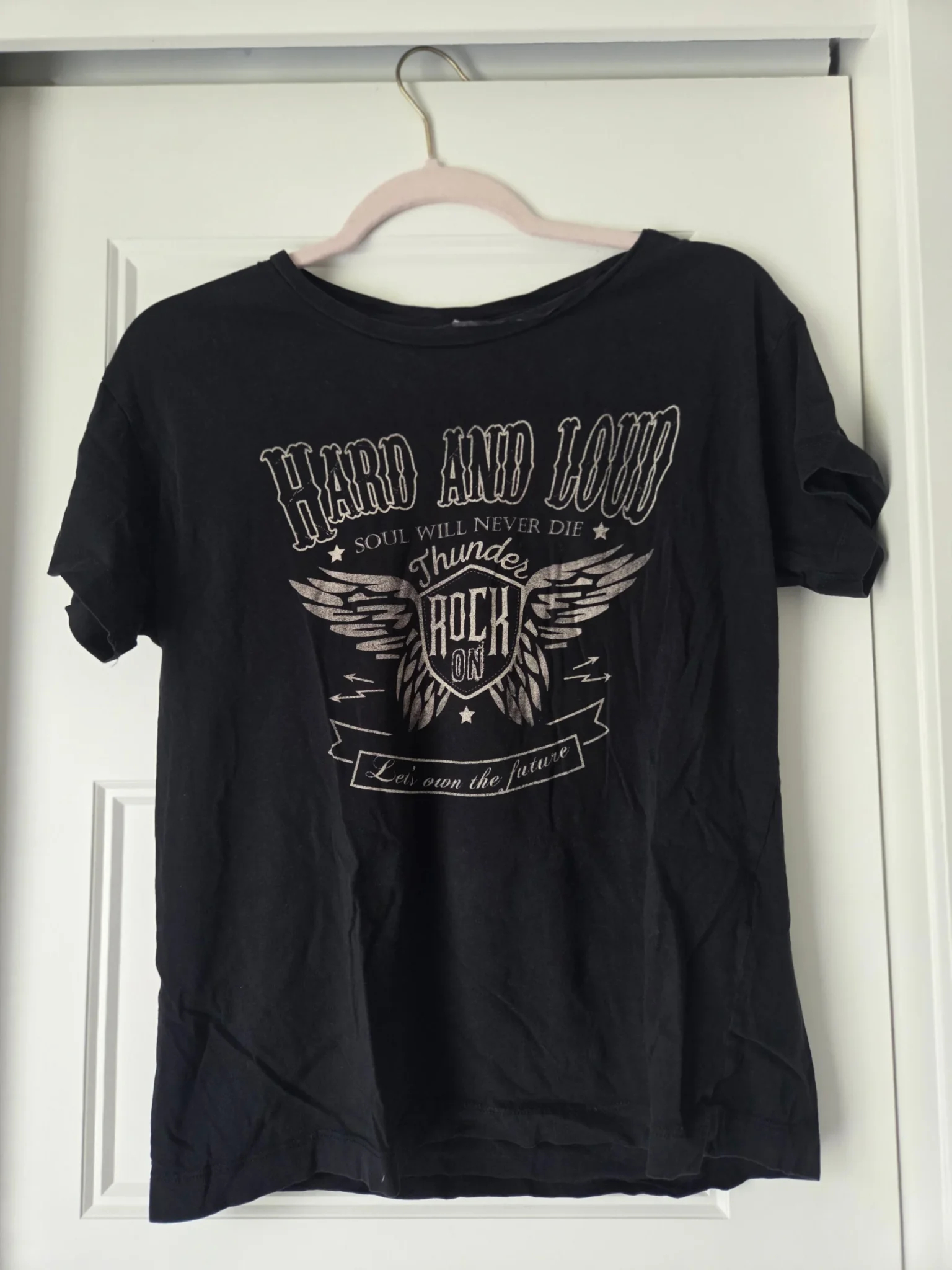 Featured image for Tshirt noir rock