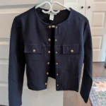 Featured thumbnail for Veste bleu marine