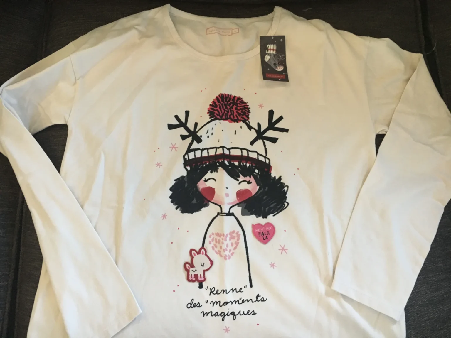 Image for Chandail de pyjama pour maman  Noël Souris Mini