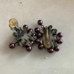 Thumbnail for Necklace and clip-on earrings set – mauve