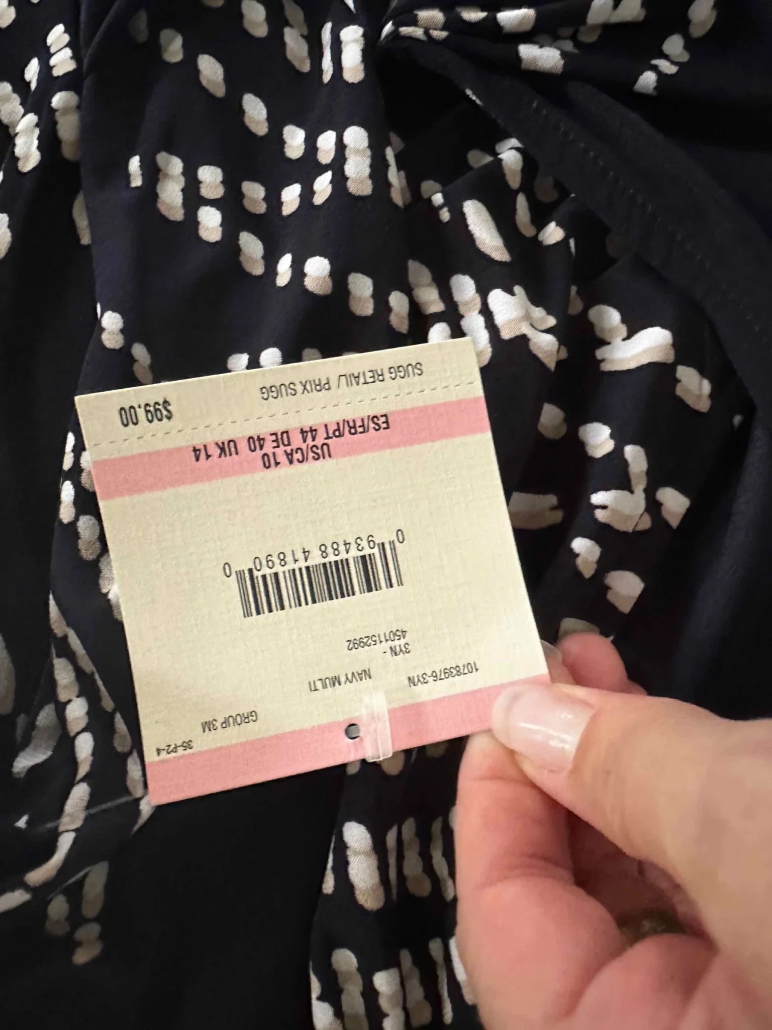 Image for Robe neuve Anne Klein taille 10us / 44fr