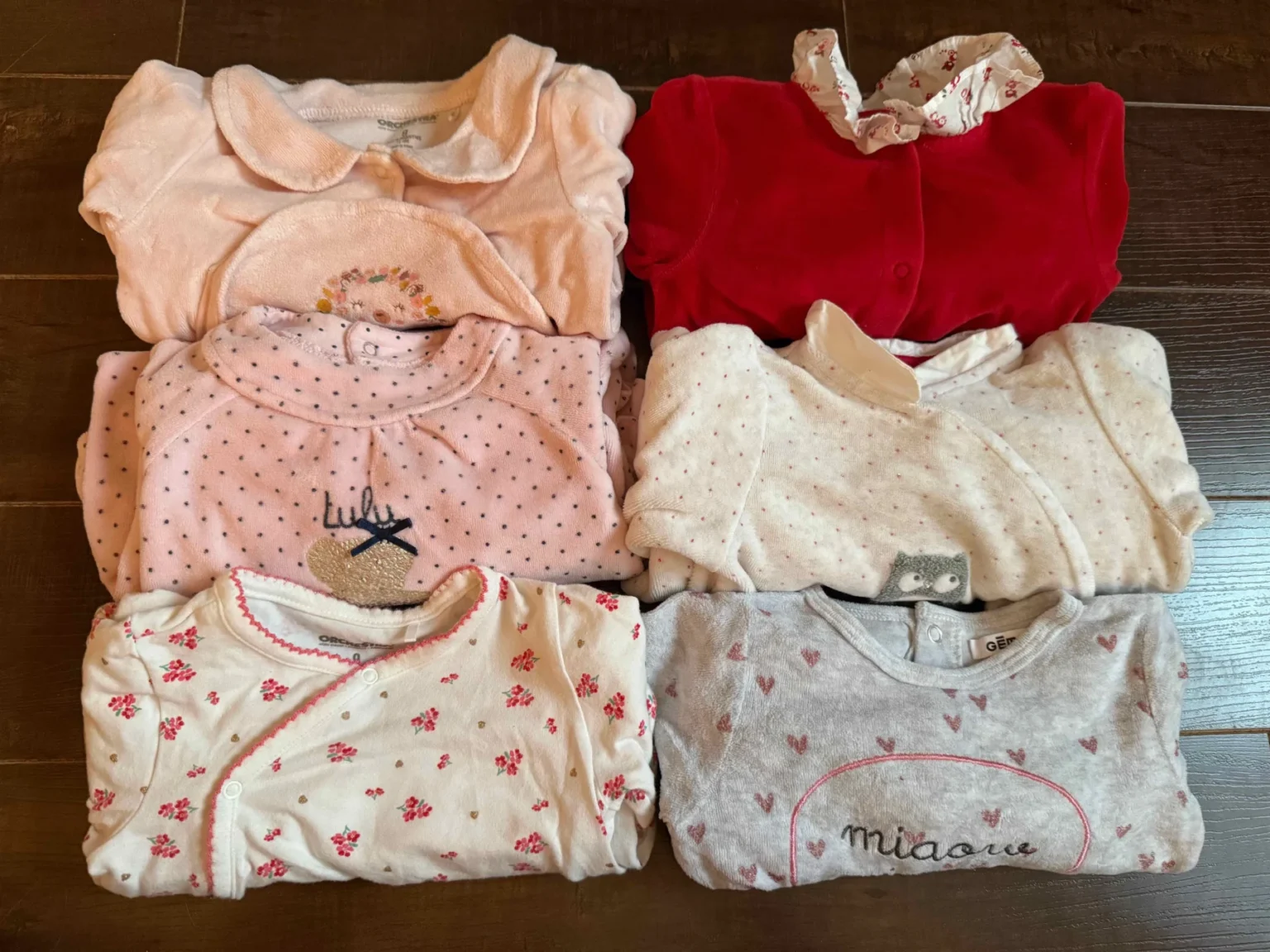 Featured image for 6 pyjamas d'hiver 9mois bébé fille