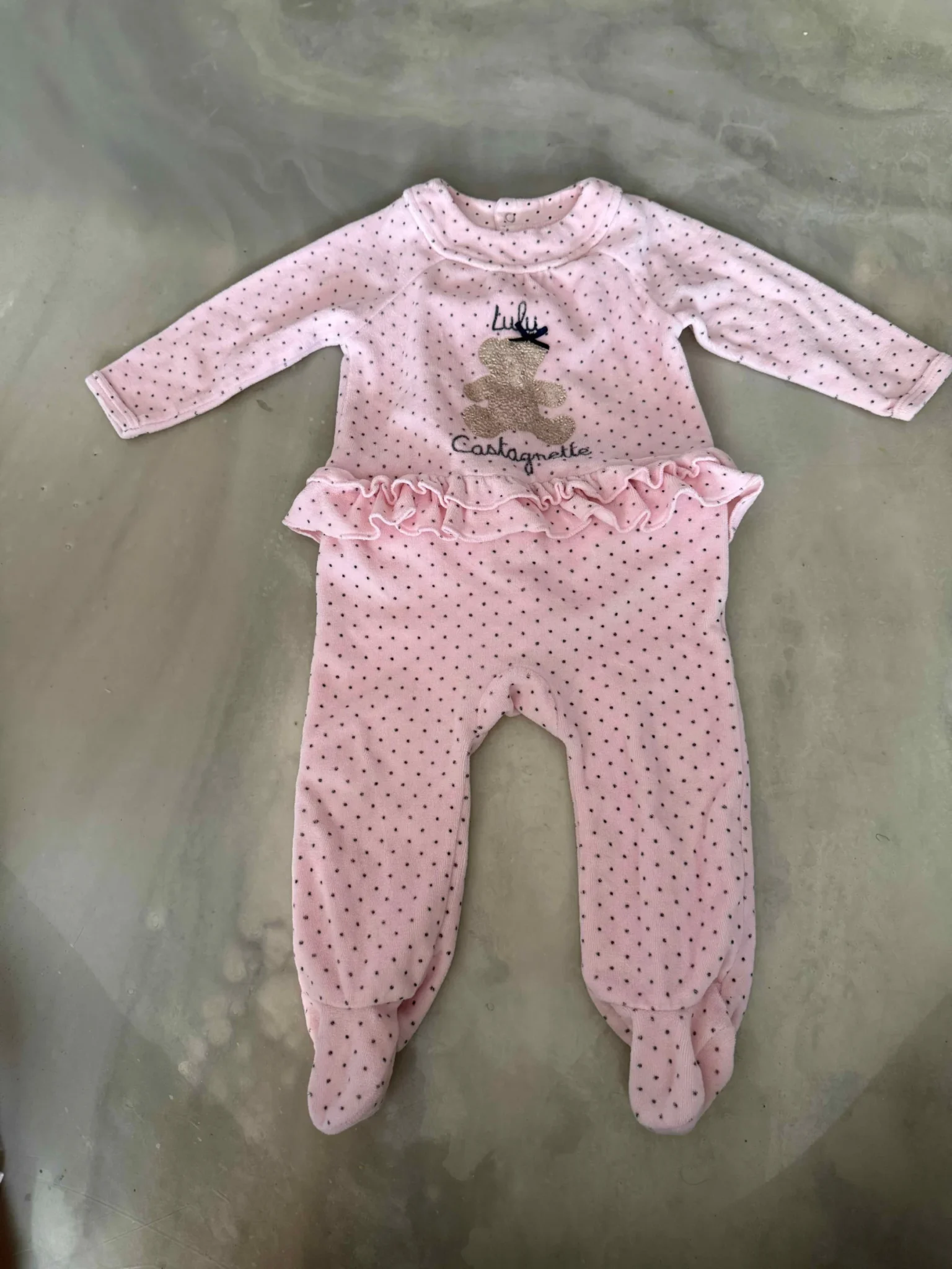 Image for 6 pyjamas d'hiver 9mois bébé fille