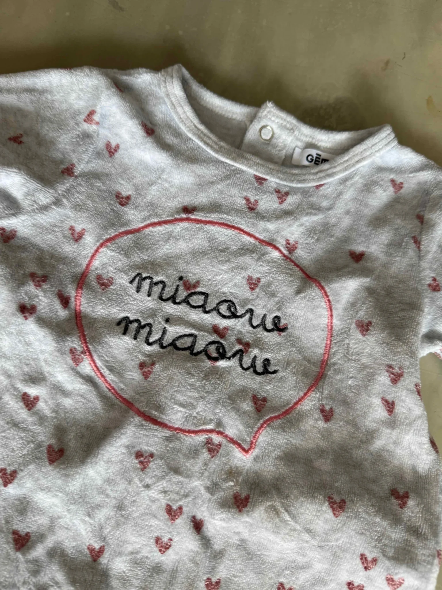 Image for 6 pyjamas d'hiver 9mois bébé fille