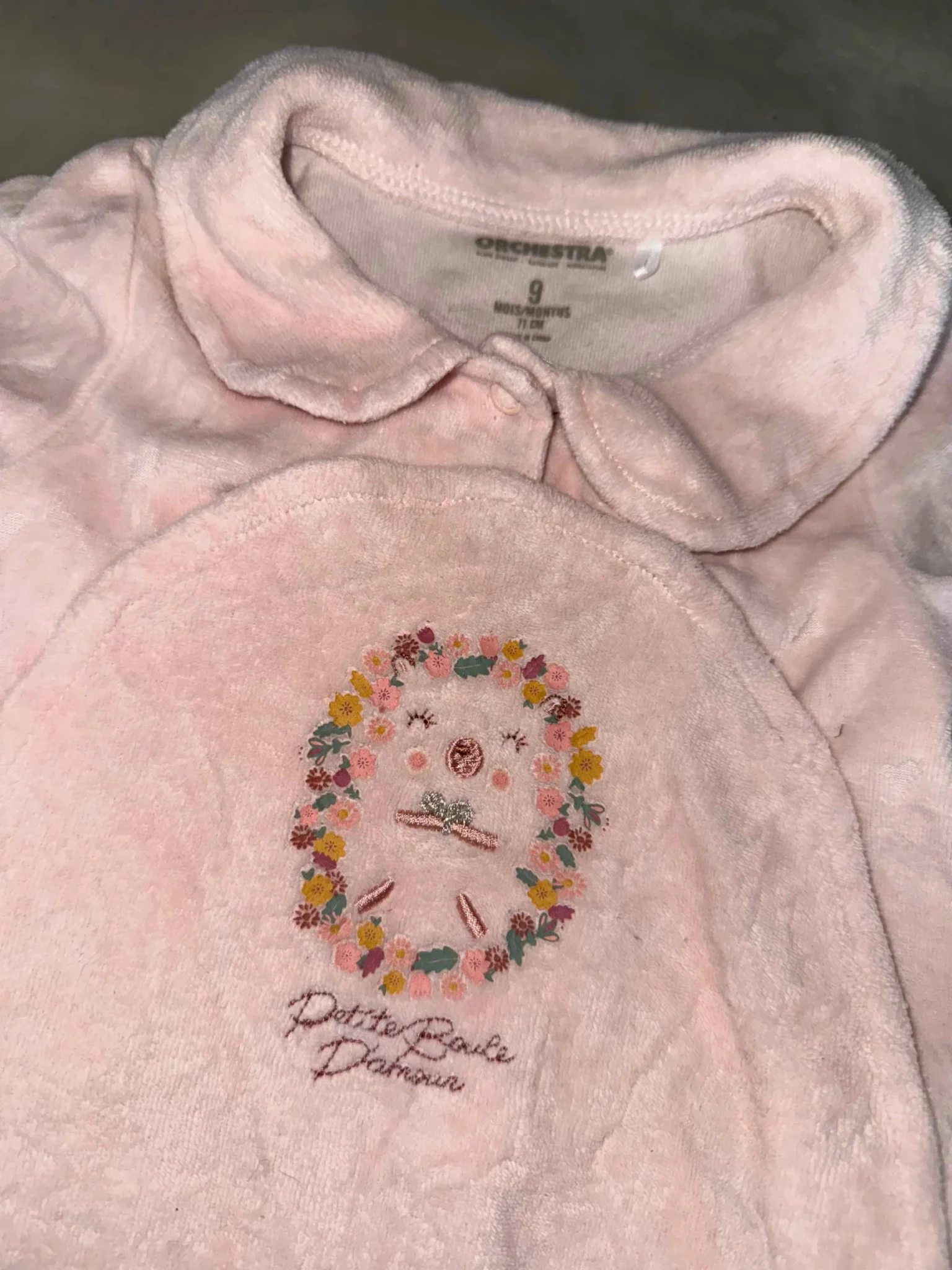 Image for 6 pyjamas d'hiver 9mois bébé fille