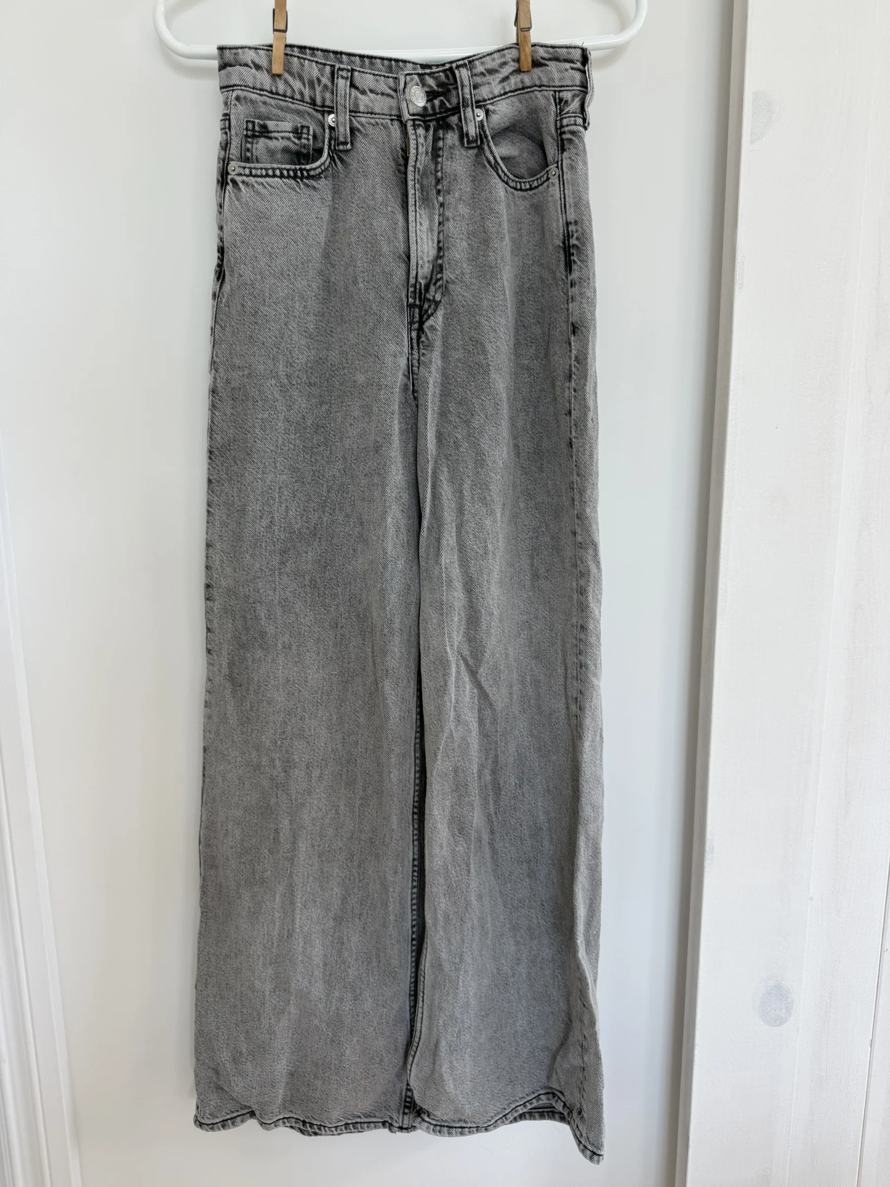 Jeans gris *Autre seconde main