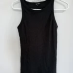 Thumbnail for Camisole noir rib