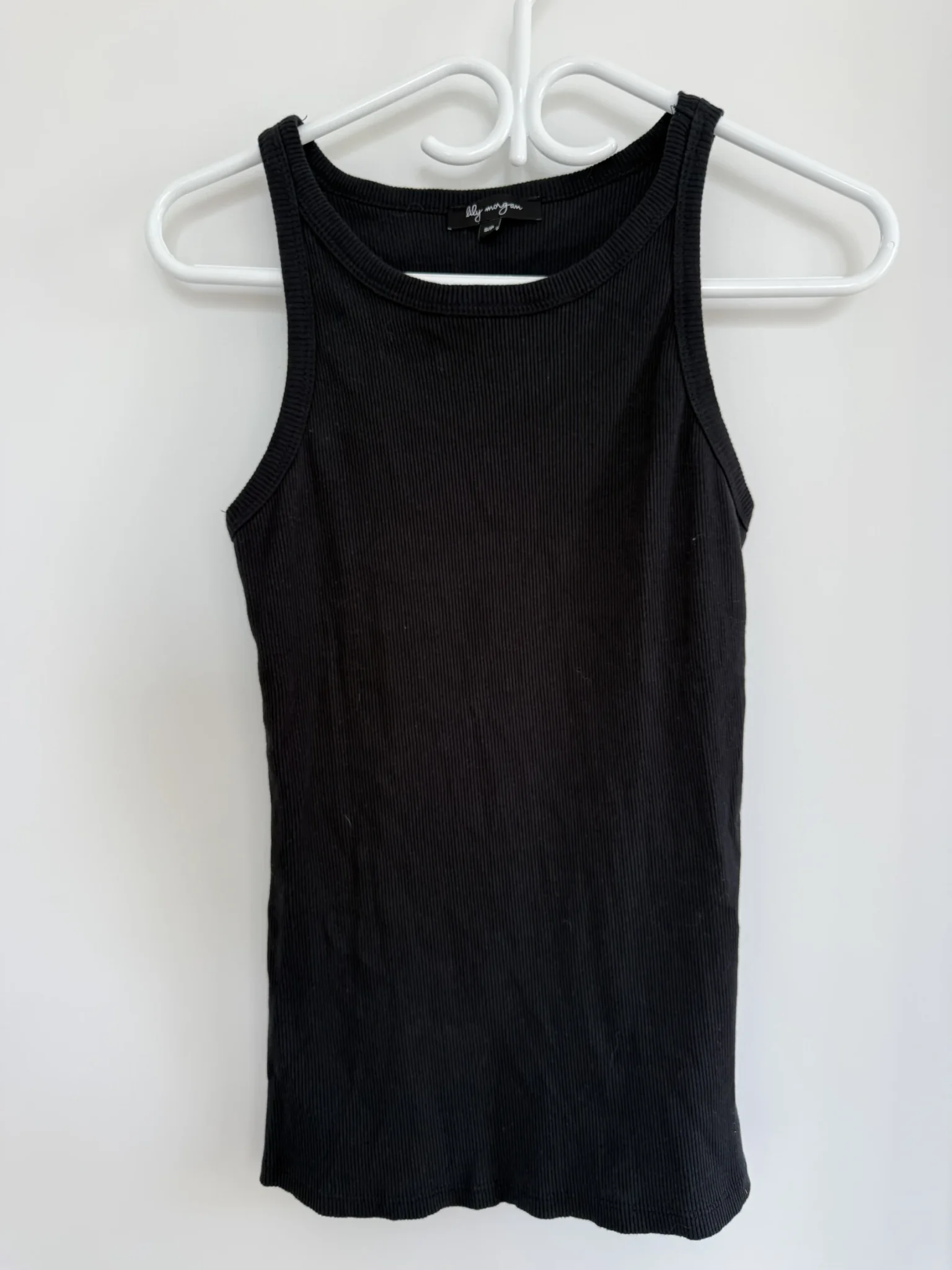 Image for Camisole noir rib