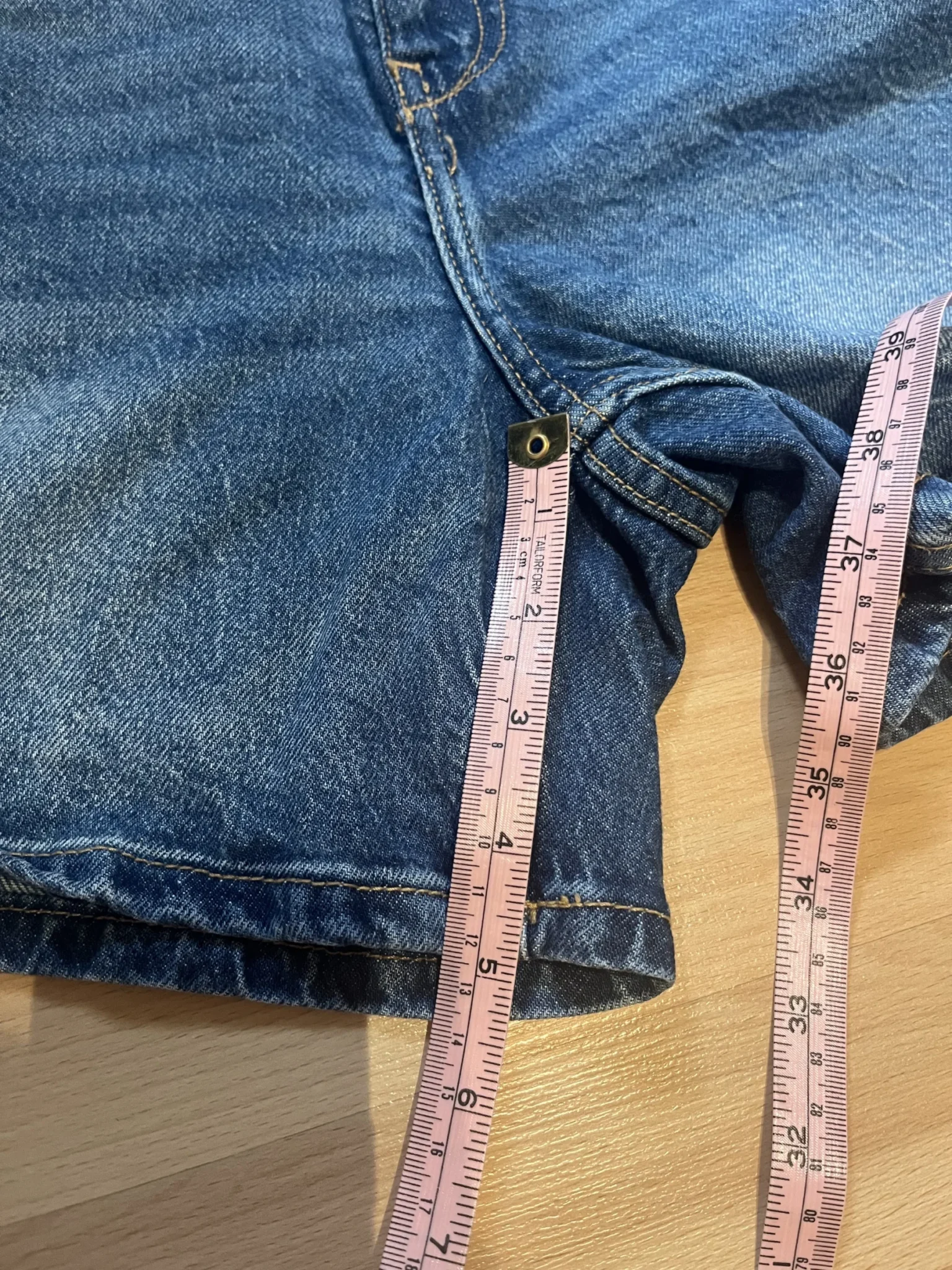 Image for VOMME NEUVE short en jeans Zara