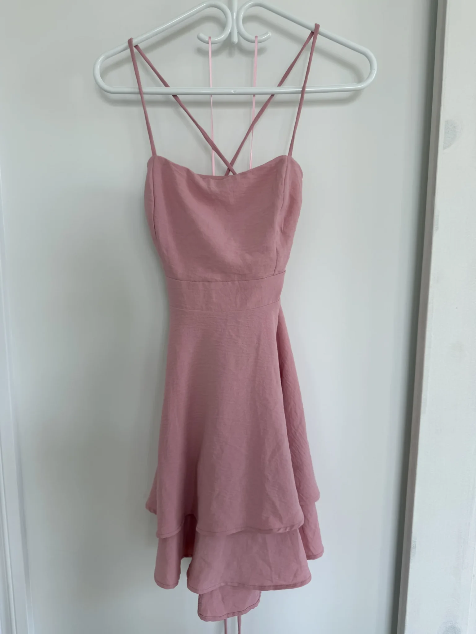 Image for Robe courte rose