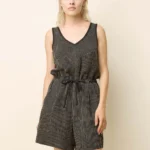 Thumbnail for Jumpsuit short à rayures - Cokluch - XL