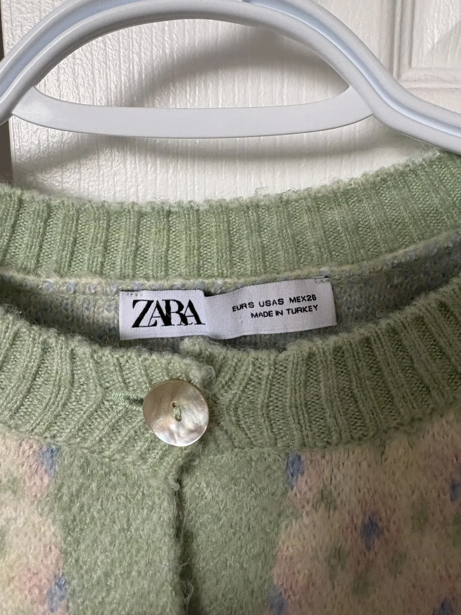 Image for Cardigan Zara fleuri