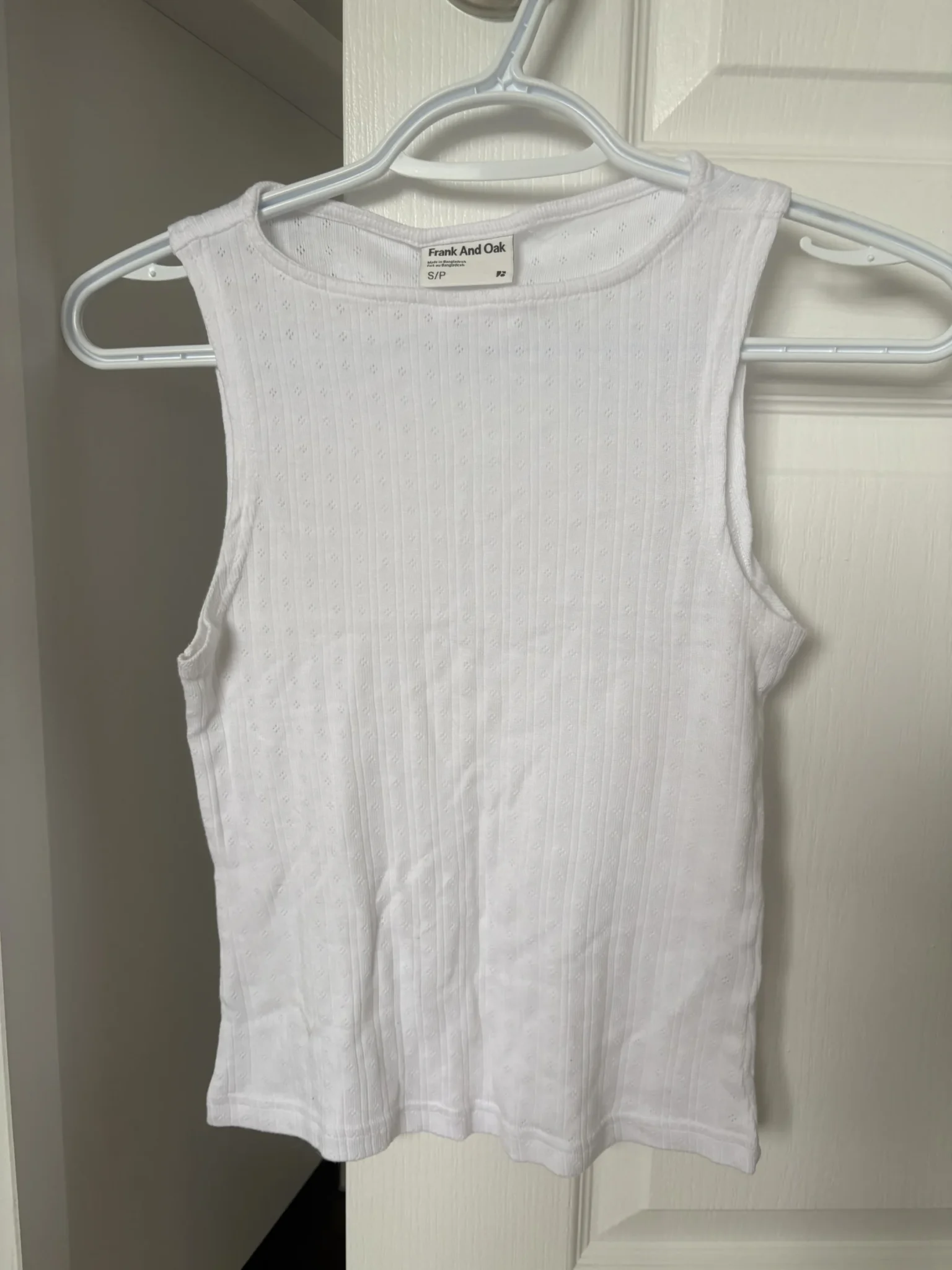 Featured image for Camisole en pointelle