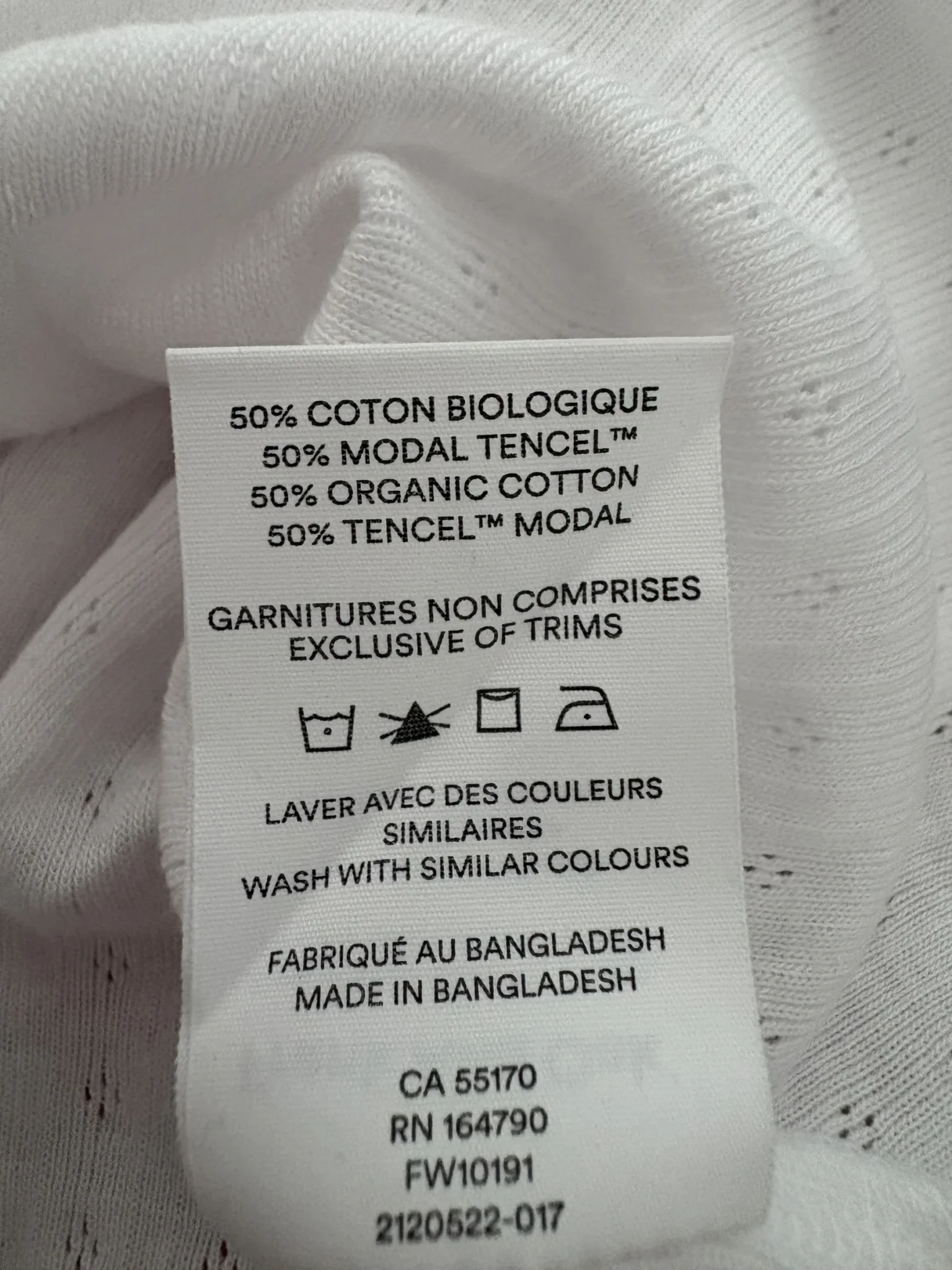 Image for Camisole en pointelle