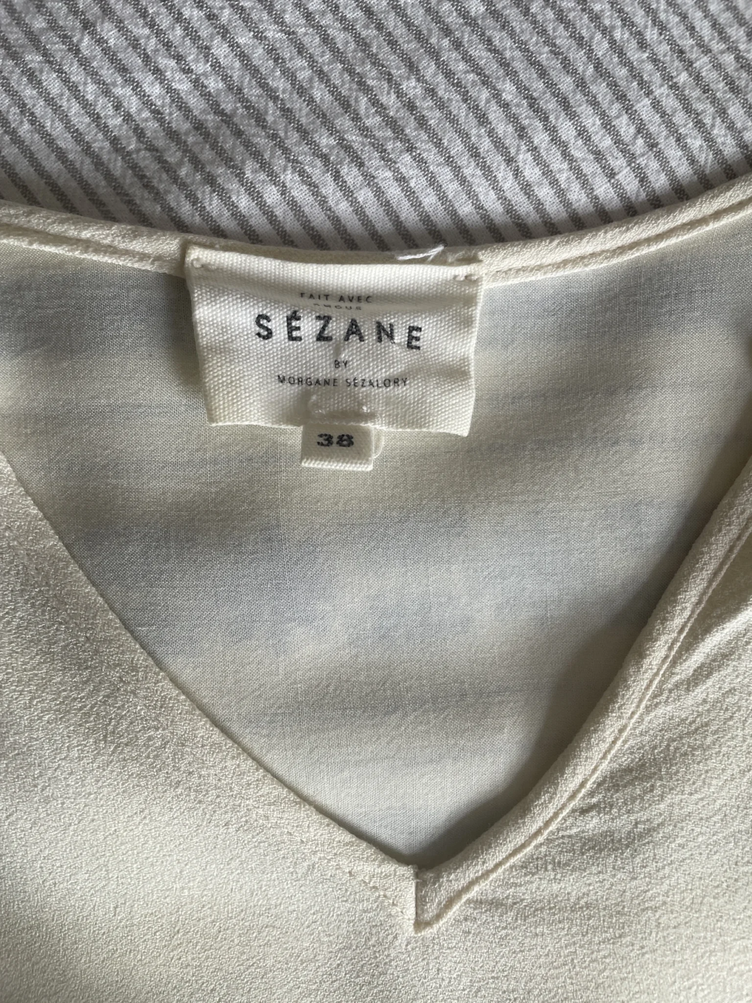 Image for Blouse Sézane brodée