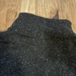 Thumbnail for COS – black speckled high-neck jumper, 100% wool