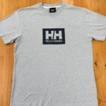 Featured thumbnail for Helly Hansen - t-shirt gris logo HH
