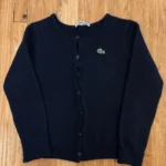 Featured thumbnail for Lacoste – dark navy blue cardigan for children